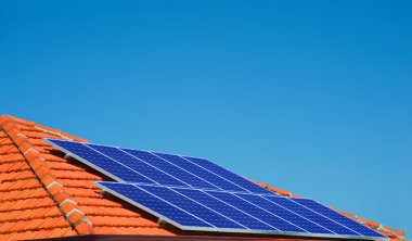 Solar panels clipart