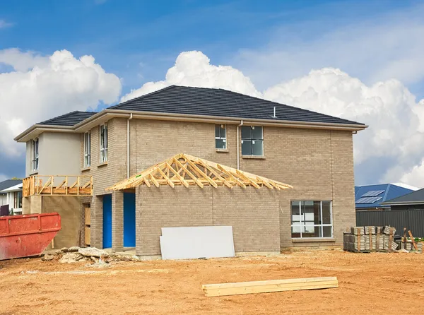 Nová výstavba domů — Stock fotografie