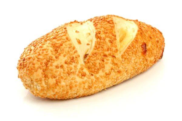 芝麻的甜面包 — 图库照片