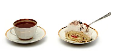 bir çay kaşığı ve beyaz dilim