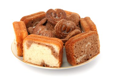 Çikolatalı pasta dilimleri