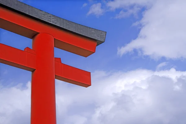 日本のお寺の門 — ストック写真