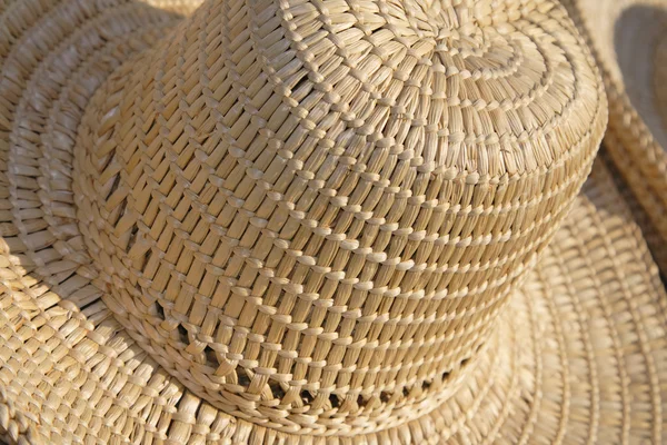 Chapéu palha abstrato — Fotografia de Stock