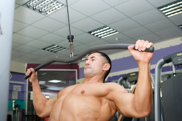 Sportsmen and gym — Stock Photo, Image