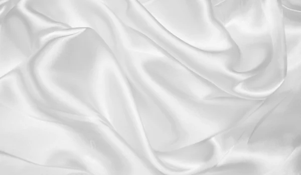 Белый шелк — стоковое фото