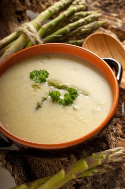 Asparagus soup clipart