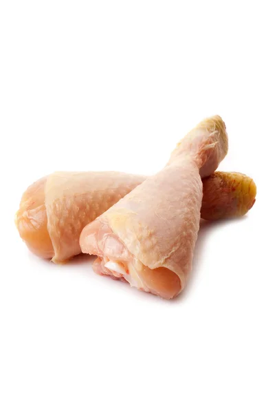 Chicken legs on white — Stock Photo, Image