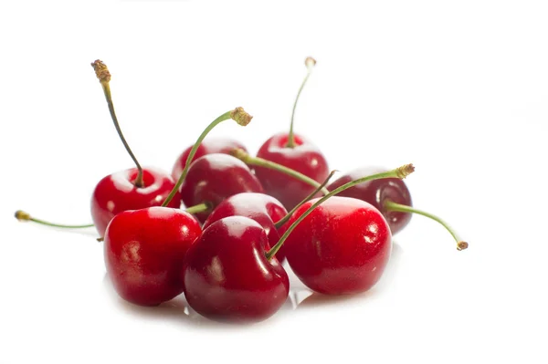 Cherry on white — Stock Photo, Image