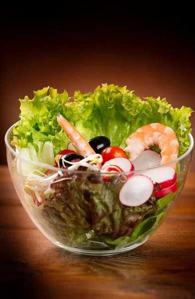 Smíšené salát salát mista — Stock fotografie