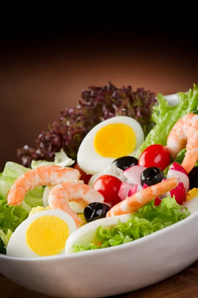 Gemischte Salat-insalata mista — Stockfoto