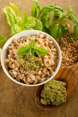 pesto ile yazıldığından