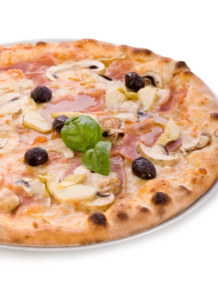 Pizza capricciosa — Stok fotoğraf