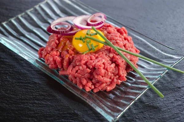 Tartare meat — Stock Photo, Image