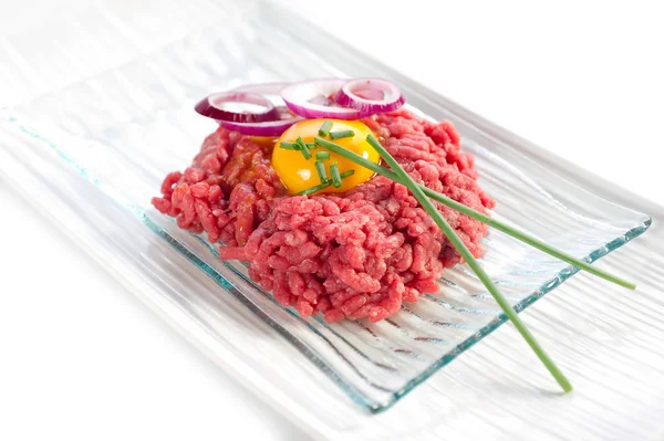 Tartare meat — Stock Photo, Image