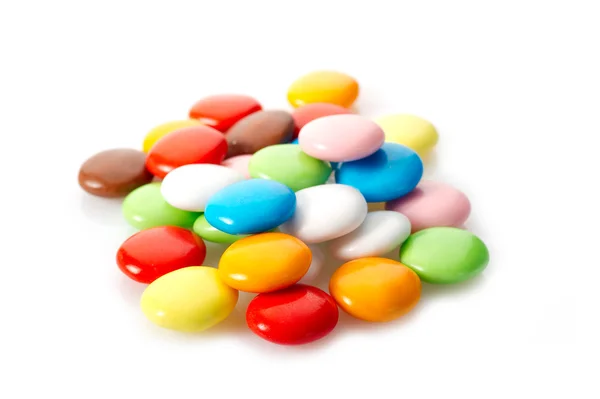 Cukierki na białym tle — Zdjęcie stockowe