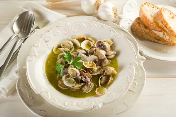 stock image Clam soup