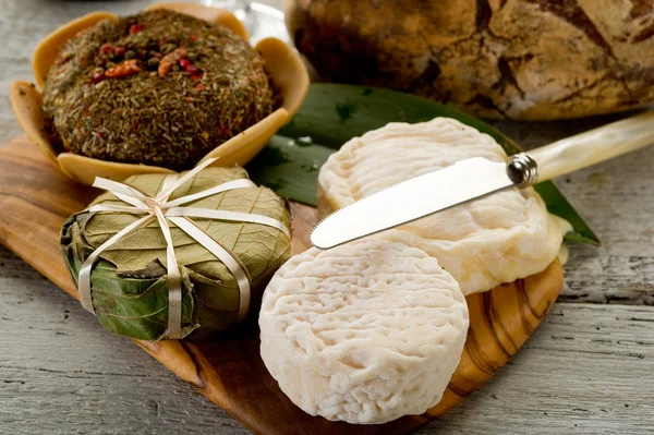 Odrůda francouzský sýr — Stock fotografie