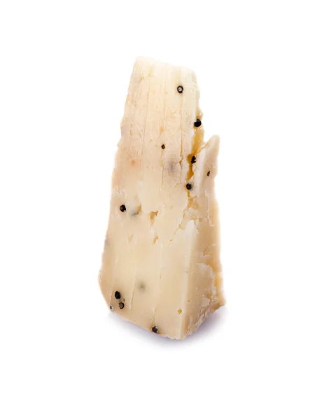 Queijo com queijo italiano tradicional com pimenta — Fotografia de Stock