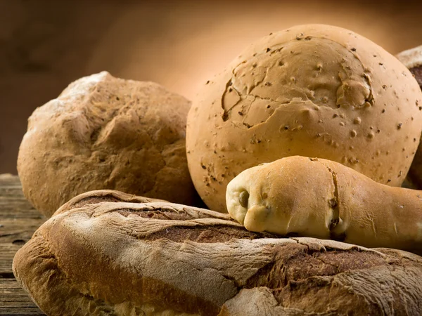 Varietà di pane — Foto Stock