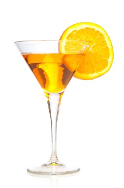 Orange cocktail clipart