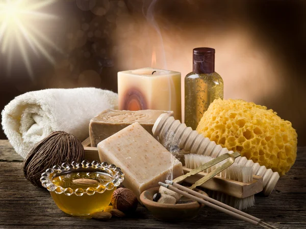 Concepto de aromaterapia y spa — Foto de Stock