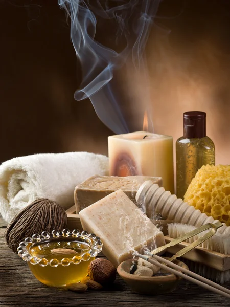 Concept aromathérapie et spa — Photo