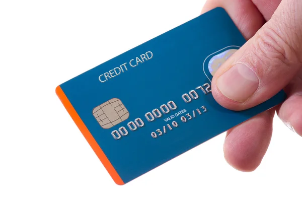 stock image Hand with credit card