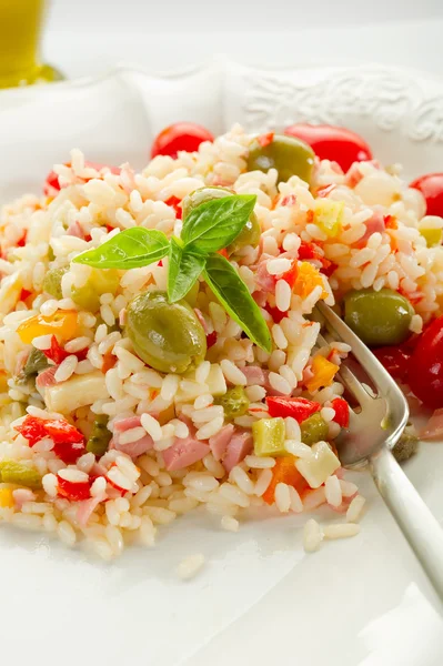 Soğuk pirinç salatası — Stok fotoğraf
