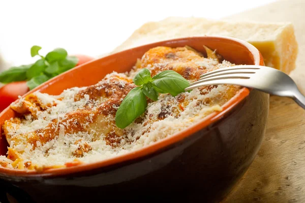 Lasagne italiană cu ragout — Fotografie, imagine de stoc