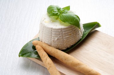 Ricotta tipik İtalyan taze peynir