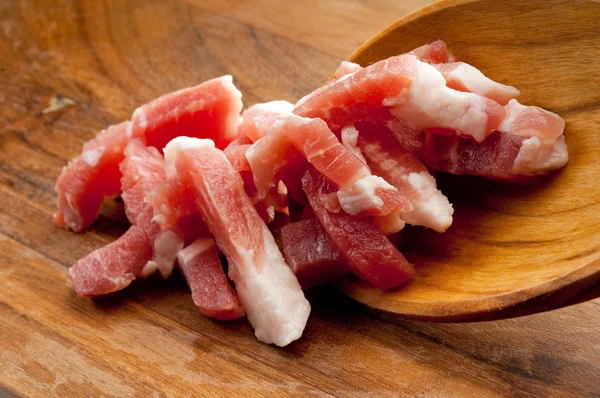 Bacon de fatia — Fotografia de Stock