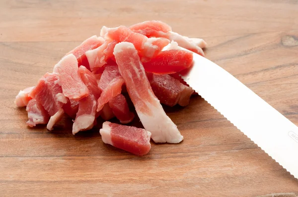 Plátek slaniny — Stock fotografie