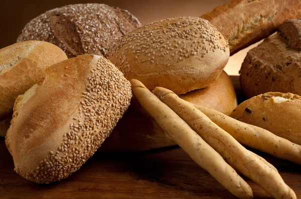 रोटी की विविधता — स्टॉक फ़ोटो, इमेज