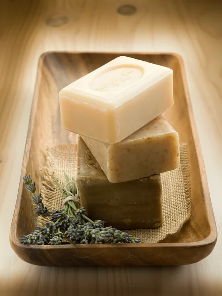 Natural soap — Stock Photo, Image