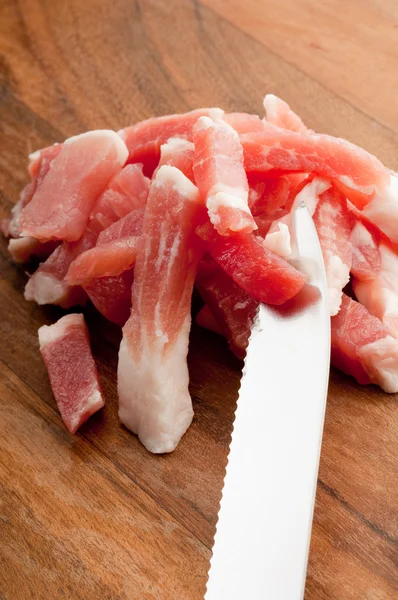 Slice bacon Stock Image