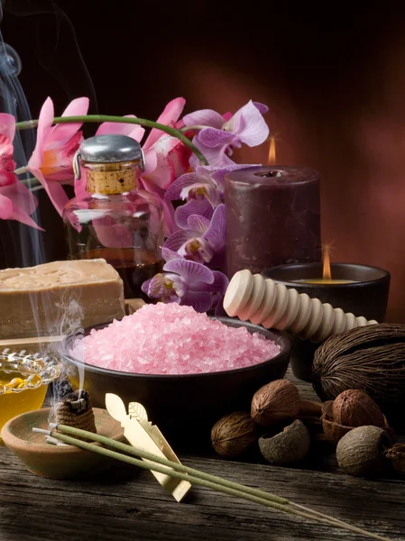 Koncepce Spa aromaterapie — Stock fotografie