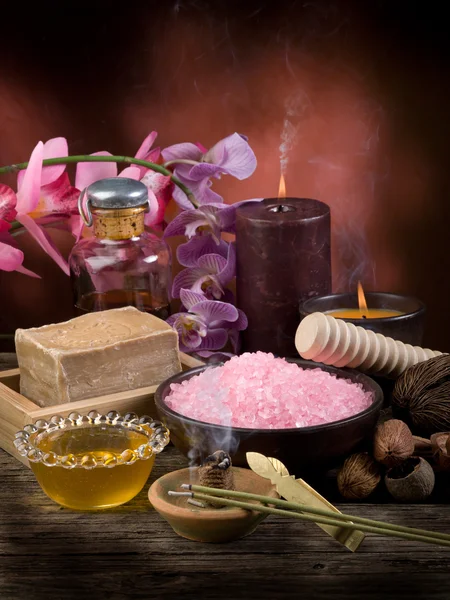 Spa- conceito de aromaterapia — Fotografia de Stock