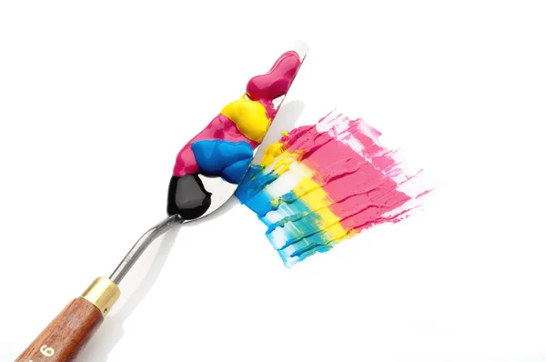 stock image Color and brush