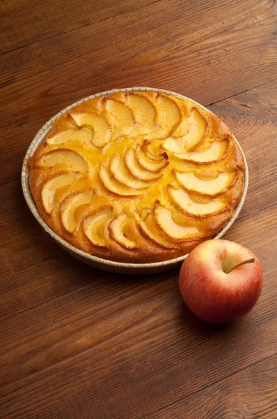 Gâteau aux pommes — Photo