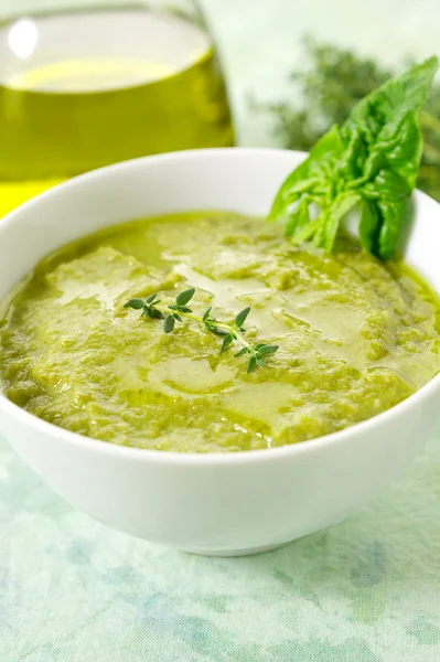 Σπανάκι σούπα — Φωτογραφία Αρχείου