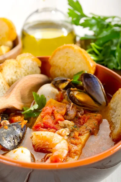 Rybí polévka — Stock fotografie