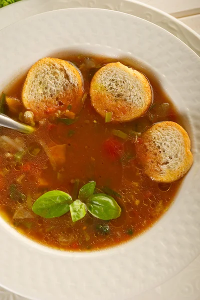 stock image Tomatoes soup vegetables