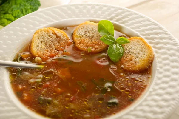 stock image Tomatoes soup vegetables