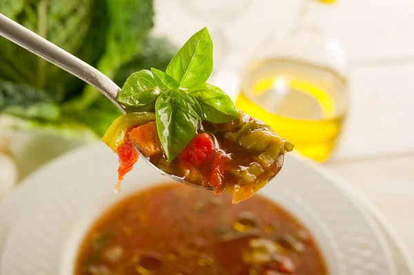 Tomaten soep groenten — Stockfoto