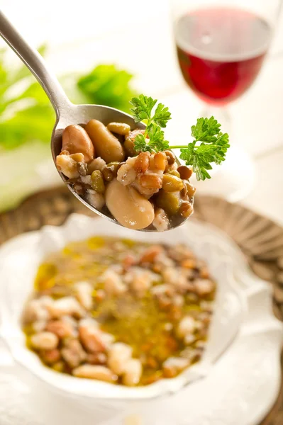 Beans soup — Stock Photo, Image