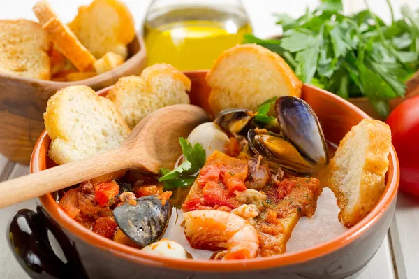 Fish soup — Stock Image Fish soup Stock Photo