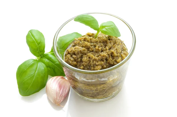 Italienische Pesto-Sauce — Stockfoto