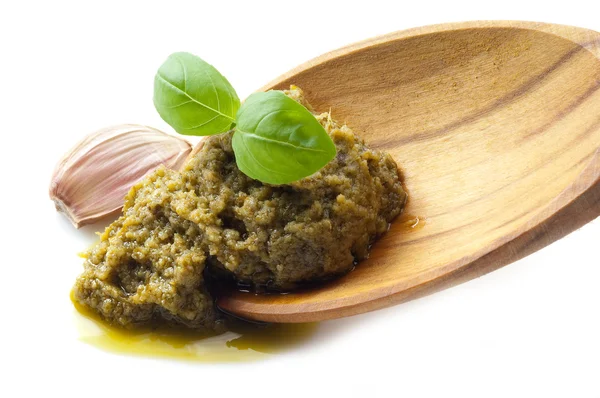 Italian pesto sauce — Stock Photo, Image