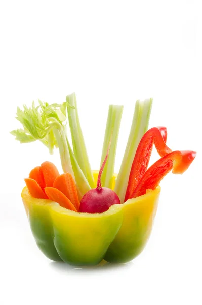 Pinzimonio grönsaker — Stockfoto