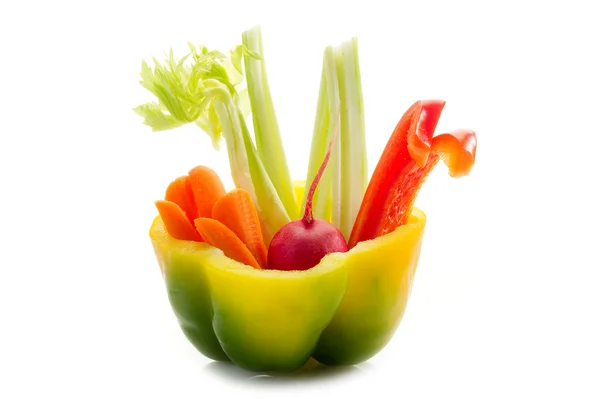 Zöldség pinzimonio — Stock Fotó